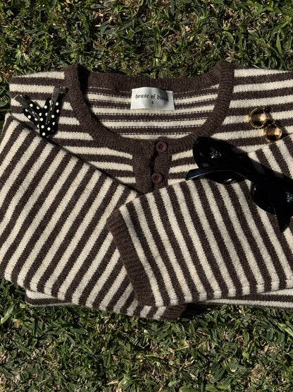 COUNTRY SIDE HENLEY KNIT