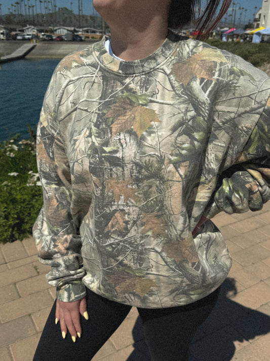 VINTAGE CAMO CREWNECK