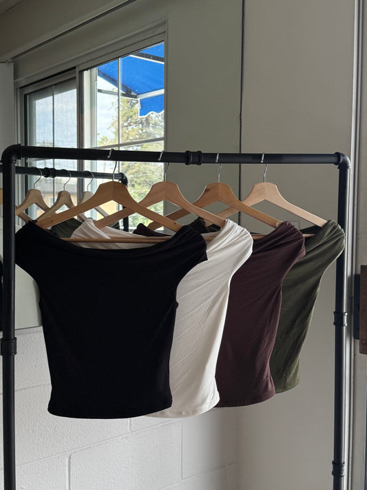 OFF THE SHOULDER TOPS